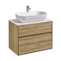 Тумба с раковиной Aquaton Либерти 75 1A2795K3LY010