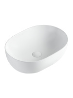 Раковина накладная (48х35,5) Orange  B05-480W белый глянец