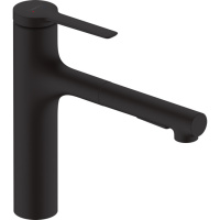 Смеситель для кухни Hansgrohe Zesis M33 74801670, черный матовый
