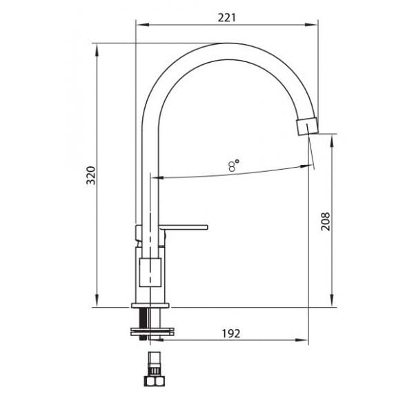 Esko k44. Смеситель Esko k44b. Смеситель для кухни IDDIS к56001с. Смеситель для кухни Esko Coralli схема. Esko смесители k44b установка.