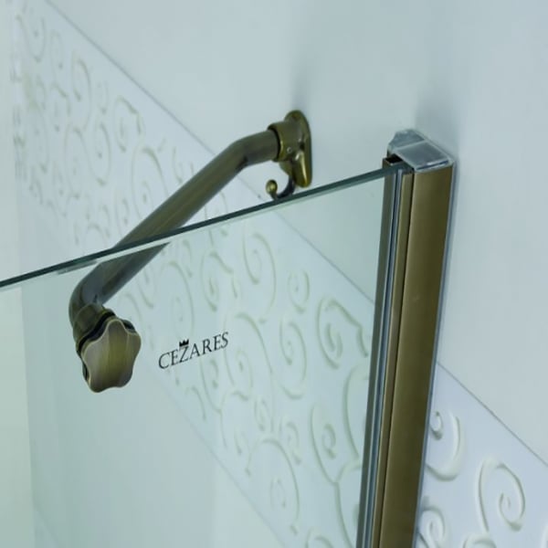 Дверь в нишу Cezares ROYAL PALACE-A-B-12-60/40-CP-Br