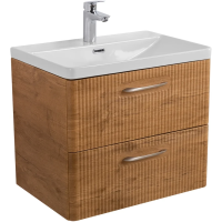 Тумба под раковину BelBagno Due DUE-600-2C-SO-RN-P без ручек, Rovere Nature