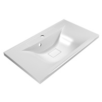 Раковина из искусственного мрамора (80х45) BelBagno BB800/450-LV-MR-PR