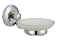 Мыльница стеклянная  Savol S-007159