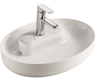 Раковина керамическая накладная (55x40) Art&Max AM3570-C