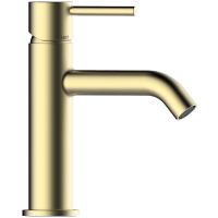 Смеситель для раковины Bossini Teo Z00701.043 брашированное золото