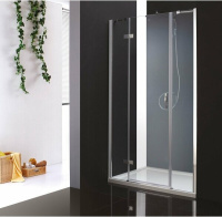 Душевая дверь (205х195) CEZARES BERGAMO BERGAMO-W-B-13-90+60/60-C-Cr-L