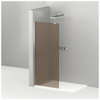 Душевая перегородка 120 см CEZARES LIBERTA LIBERTA-L-1-120-BR-Cr