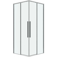 Душевой уголок (80х70) Grossman Galaxy 300.K33.01.8070.10.00