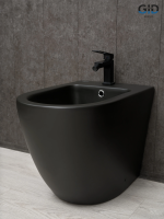 Биде напольное Gid BDN-36BM черный матовый