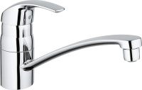 Смеситель однорычажный для мойки, DN 15 Grohe Eurosmart 33281 001 (33281001) хром Смеситель однорычажный для мойки, DN 15 Grohe Eurosmart 33281 001 (33281001) хром