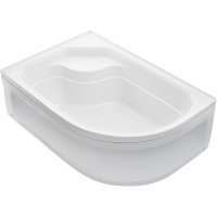 Акриловый душевой поддон (100х80) Wemor 10000006113 Левая