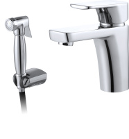 Смеситель для раковины с гигиеническим душем D&K Berlin Freie (DA1432601) Смеситель для раковины с гигиеническим душем D&K Berlin Freie (DA1432601)