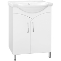 Тумба под раковину напольная Style Line Эко Стандарт 60 ЛС-00000259 белый