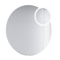 Зеркало RAVAL Decent 100 с подсветкой Dec.02.100/W/RL