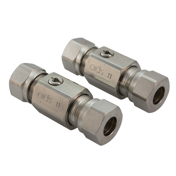 Прямой соединитель с запорным клапаном Oras 281081/2