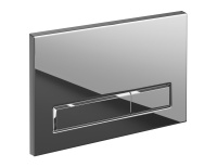 Кнопка Cersanit BLICK пластик хром глянцевый 64114