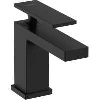 Кран для холодной воды без донного клапана Hansgrohe Tecturis E 73013670 черный матовый
