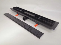 Душевой лоток Veconi Drops Black 950 V950DB