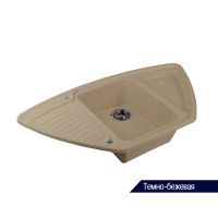 Кухонная мойка Aquaton Лория 1A715032LR090 темно-бежевый