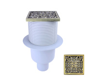 Душевой трап с дизайн-решеткой Узоры 21962-57