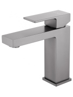 Смеситель для раковины WONZON & WOGHAND CUBE, темный графит WW-88139016-BGM