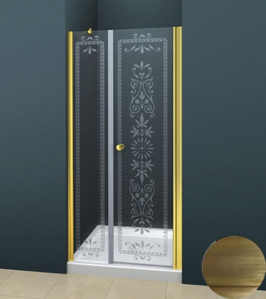 Дверь в нишу Cezares ROYAL PALACE-A-B-11-30+90-CP-Br