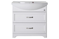 Тумба под раковину ASB-Woodline   Берта 85 10123 (белый)