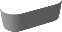 Передняя панель для акриловой ванны CEZARES METAURO-Central-180-SCR-GRIGIO