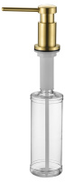 Дозатор для жидкого мыла Paulmark  Brevit D005-G золото