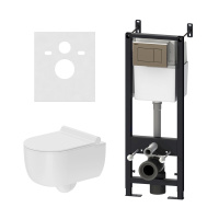 Комплект унитаза с инсталляцией Damixa Scandinavian Pure DX36.IS10151.1701