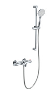 Смеситель для ванны с душевым гарнитуром и термостатом WONZON & WOGHAND, хром WW-C2001-A-CR