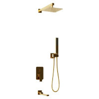 Душевой комплект с изливом RGW Shower Panels SP-56G 51140856-06