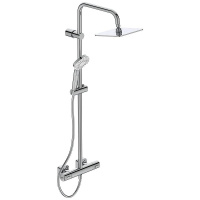 Душевая система с термотатом Ideal Standard Ideal Rain Cube A6985AA