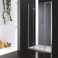 Душевая дверь (185х195) CEZARES BERGAMO BERGAMO-W-B-13-90+60/40-C-Cr-L