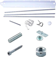 Крепления для панели Ravak 10°,Chrome, BeHappy II B28100000N