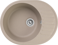 Кухонная мойка GranFest Quartz 58, 58 песочный