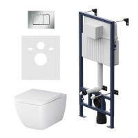 Комплект унитаза с инсталляцией Am.Pm Gem IS70251.901701