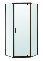 Душевой уголок Berges Wasserhaus Solo T Black (100x100) 061110