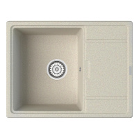 Мойка кухонная Point Стил 65 PN3009BG, светло-бежевый