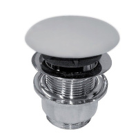 Донный клапан для раковины Kerasan 923359 серый матовый