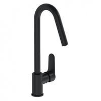 Смеситель для кухонной мойки VitrA Root Round A4274236EXP, черный матовый Смеситель для кухонной мойки VitrA Root Round A4274236EXP, черный матовый