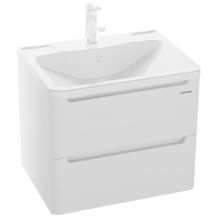 Тумба подвесная Grossman АДЕЛЬ-60 см 106006  с 2-я ящ, белая