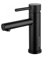 Смеситель для раковины WONZON & WOGHAND, черный матовый WW-H9089-MB Смеситель для раковины WONZON & WOGHAND, черный матовый WW-H9089-MB
