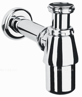 Сифон для раковины (металлический) Vitra Syphon A45122, хром 