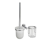 Держатель освежителя и ершик для унитаза WasserKRAFT Oder K-3035