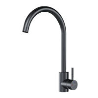 Смеситель для кухни Am.Pm X-Joy S F85B07122 черный матовый