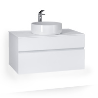 Тумба RAVAL Decent 80 подвесная Белая Dec.01.80/W/RL