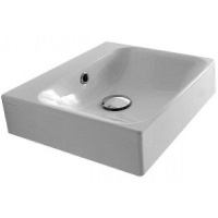 Раковина подвесная (40х35) Kerasan Cento 353901*0 белый