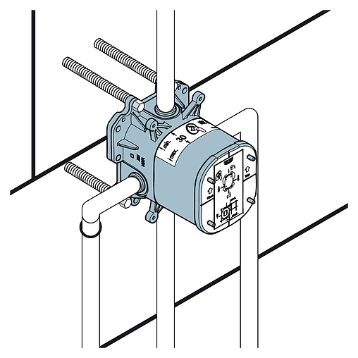 Смеситель однорычажный для ванны Grohe Essence New 19285001+35501000